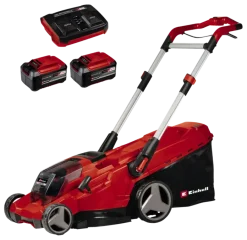 Grasmaaiers > EINHELL 2x18V grasmaaier 42cm Rassaro (incl. 2 accu's 5.2Ah + oplader)