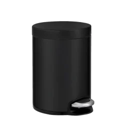 EKO pedaalemmer Serene mat zwart 5 L
