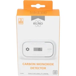 Koolmonoxidemelders > Elro FC5003 koolmonoxidemelder inclusief 2 jaar AA-batterij