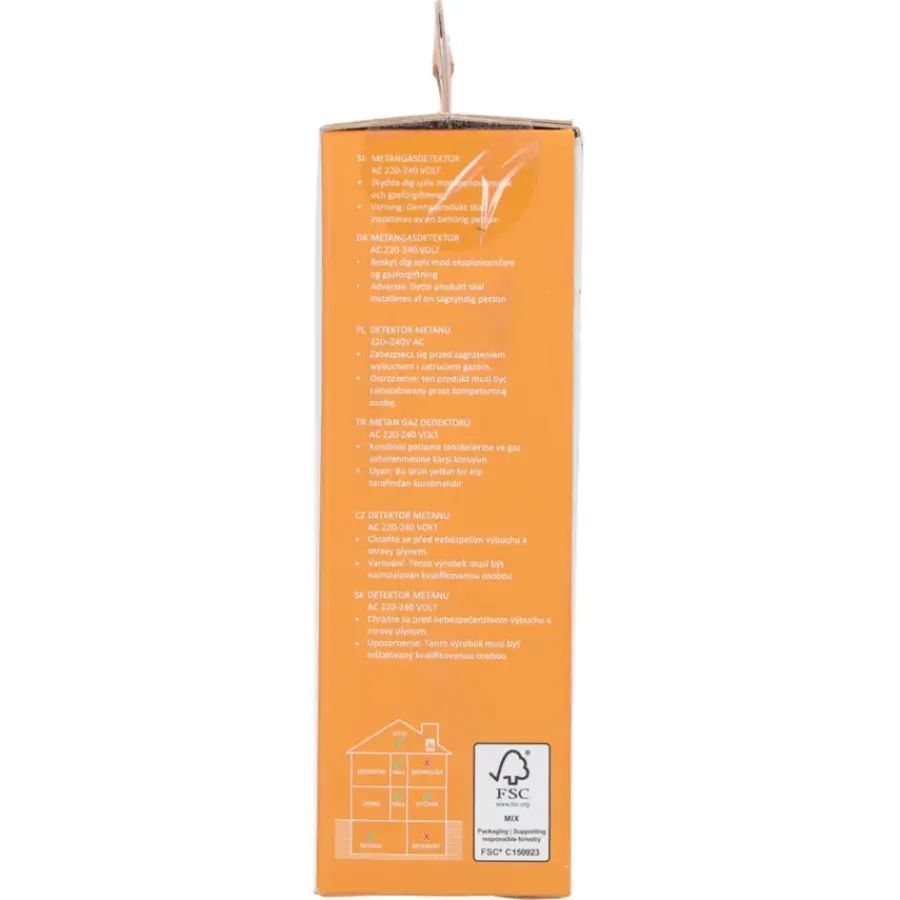 Koolmonoxidemelders > Elro FGA-13410 gasmelder voor Aardgas/Propaan/Butaan