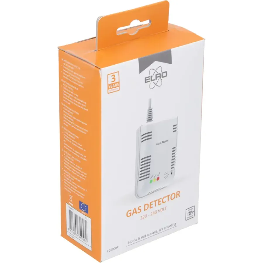 Koolmonoxidemelders > Elro FGA-13410 gasmelder voor Aardgas/Propaan/Butaan