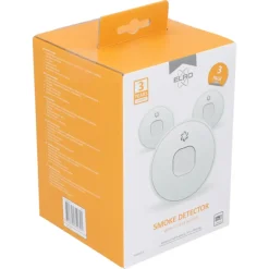 Rookmelders > Elro FS2010-3 optische rookmelder inclusief 10 jaar lithium batterij TRIPLE-pack