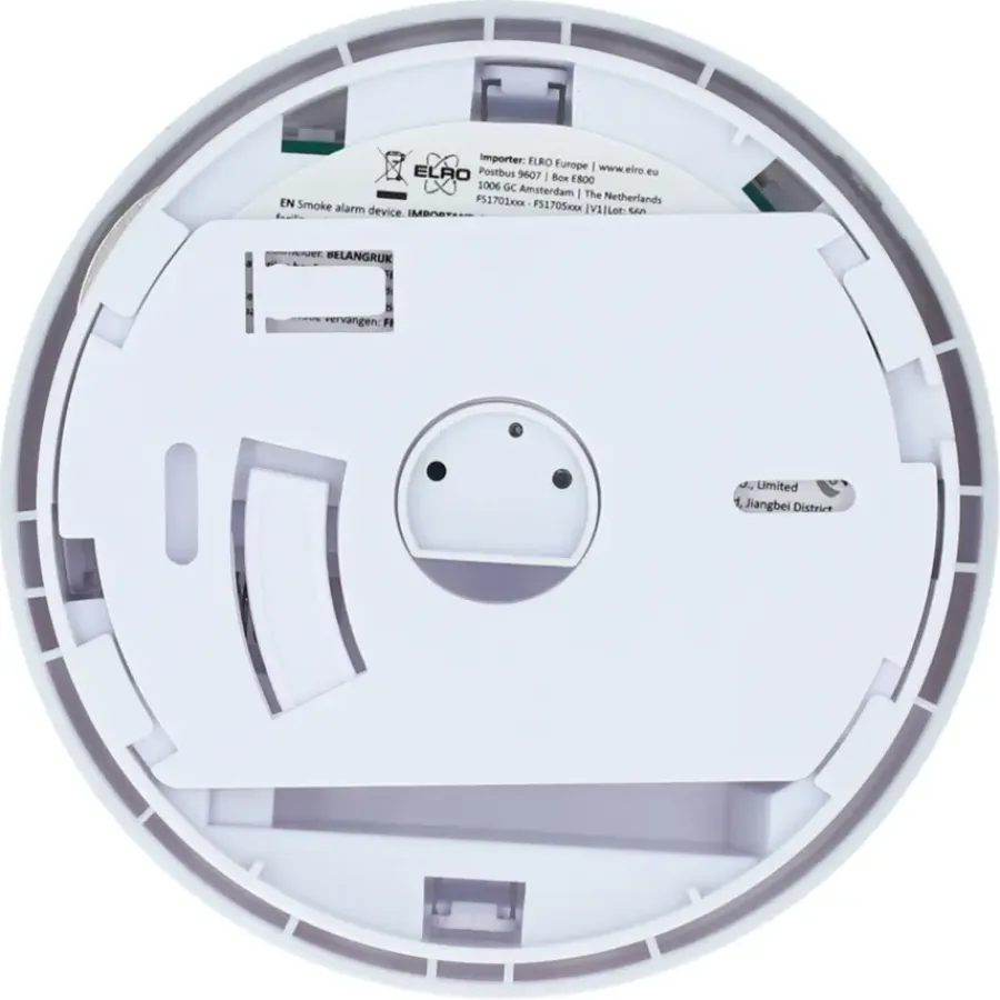Rookmelders > Elro FS1701 optische rookmelder inclusief lithium batterij