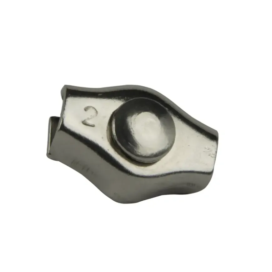 Enkele staaldraadklem 2mm