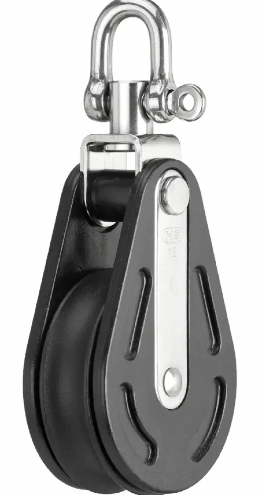 Hef- En Hijsmaterialen|Rigging En Beslag > Sprenger Enkelschijf Blok12Mm Swivel Glijl.