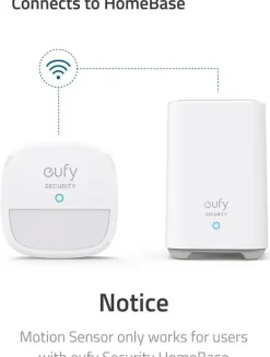 Elektronische Beveiliging|Sensoren > Eufy Bewegingssensor Uitbreiding voor Alarmsysteem