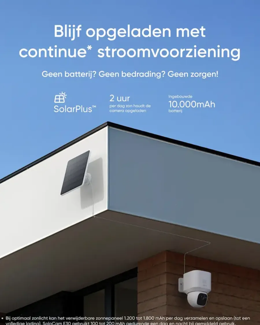 Elektronische Beveiliging > Eufy E30 solocam draadloze beveiligingscamera