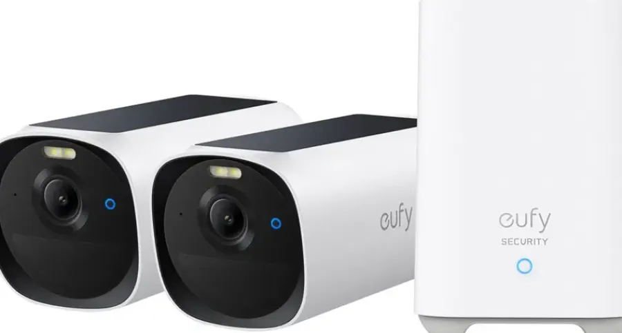 Elektronische Beveiliging > Eufy E40 SoloCam duo pack draadloze beveiligingscamera inclusief HomeBase 2