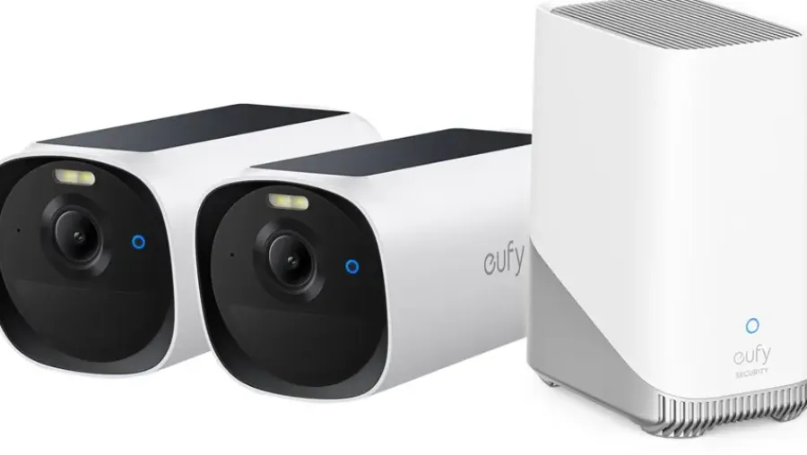 Elektronische Beveiliging > Eufy E40 SoloCam duo pack inclusief HomeBase 3 (S380)
