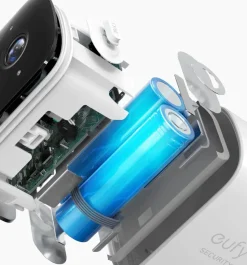 Elektronische Beveiliging > Eufy Cam 2C draadloze uitbreiding beveiligingscamera Wit