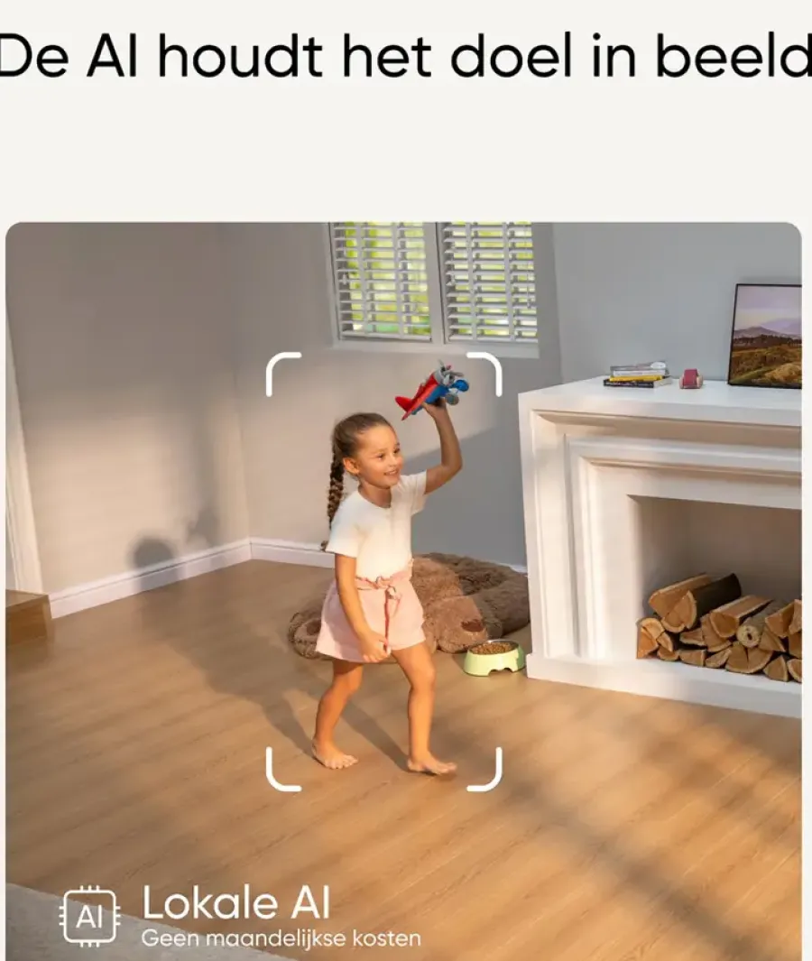 Elektronische Beveiliging > Eufy Indoor Beveiligingscamera S350 4K Wired