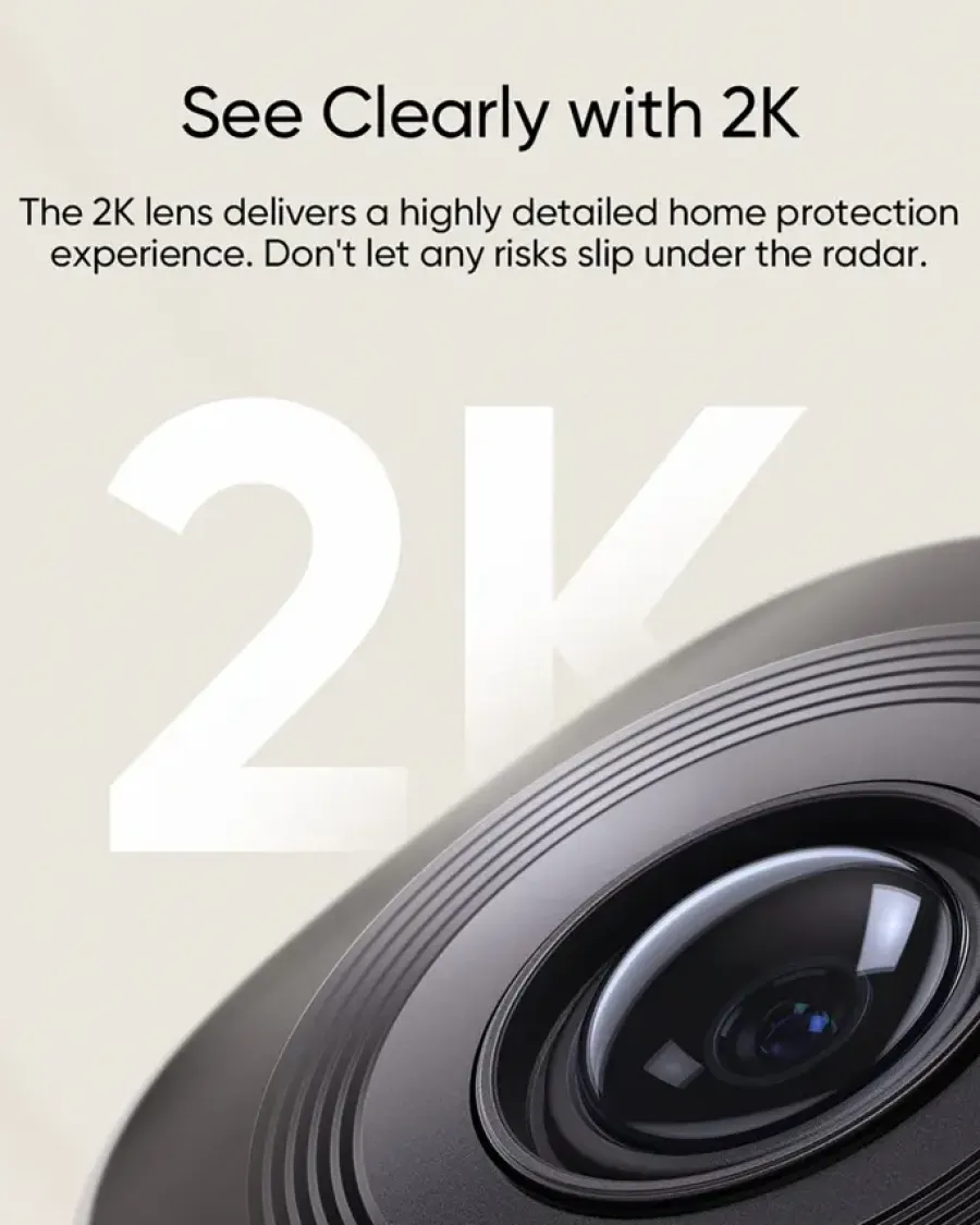 Elektronische Beveiliging > Eufy Indoorcam C220 Beveiligingscamera Wired