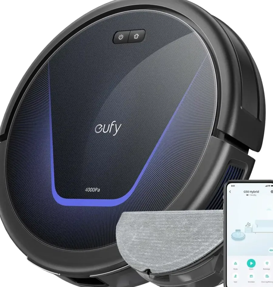 Robot Stofzuigers > Eufy Robotstofzuiger G50 Hybrid