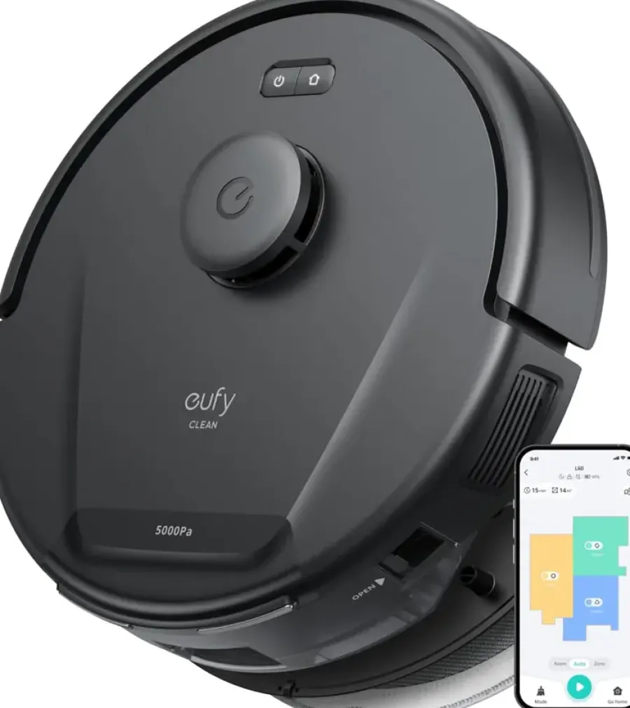 Robot Stofzuigers > Eufy Robotstofzuiger L60 Hybrid
