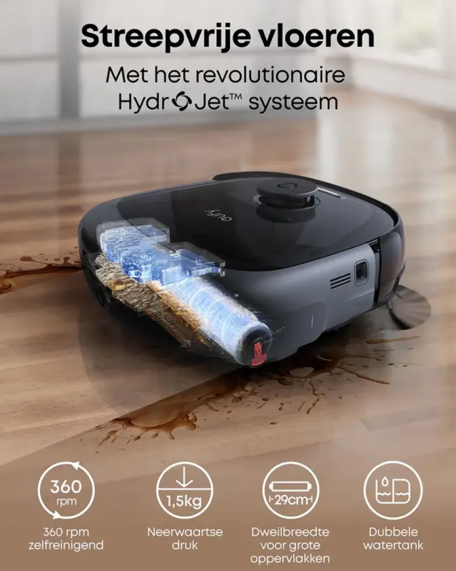 Robot Stofzuigers > Eufy robotstofzuiger Omni E25