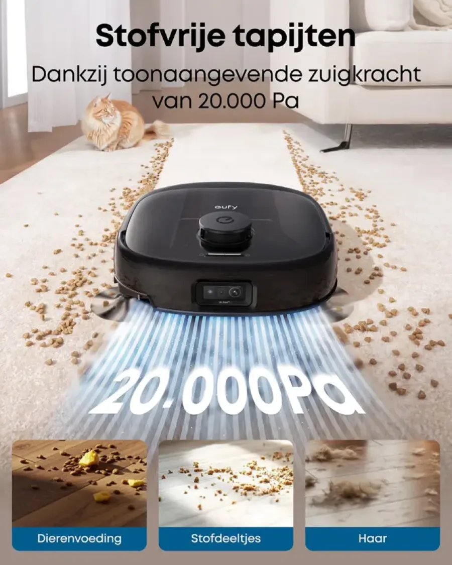Robot Stofzuigers > Eufy robotstofzuiger Omni E25