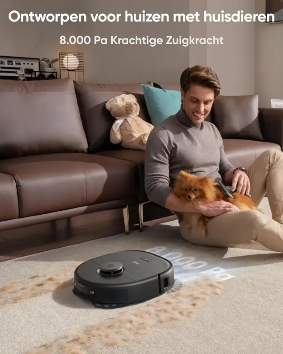 Robot Stofzuigers > Eufy Robotstofzuiger X10 Pro Omni