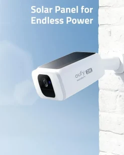 Elektronische Beveiliging > Eufy SoloCam S40 Beveiligingscamera 2K met Zonnepaneel