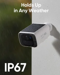 Elektronische Beveiliging > Eufy S220 SoloCam beveiligingscamera voor buiten met zonnepaneel