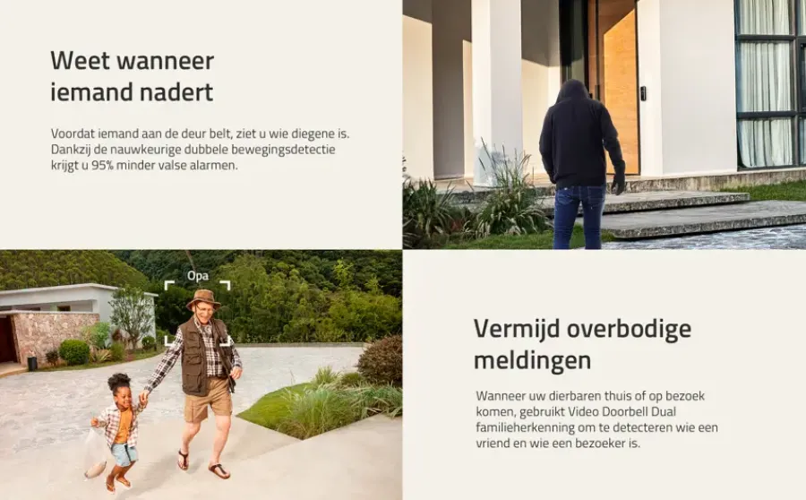 Intercoms & Deurbellen|Elektronische Beveiliging > Eufy Video Deurbel Dual 2 Pro met HomeBase 2