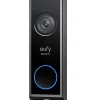 Intercoms & Deurbellen|Elektronische Beveiliging > Eufy Video Deurbel E340 2 camera's Zwart Uitbreiding