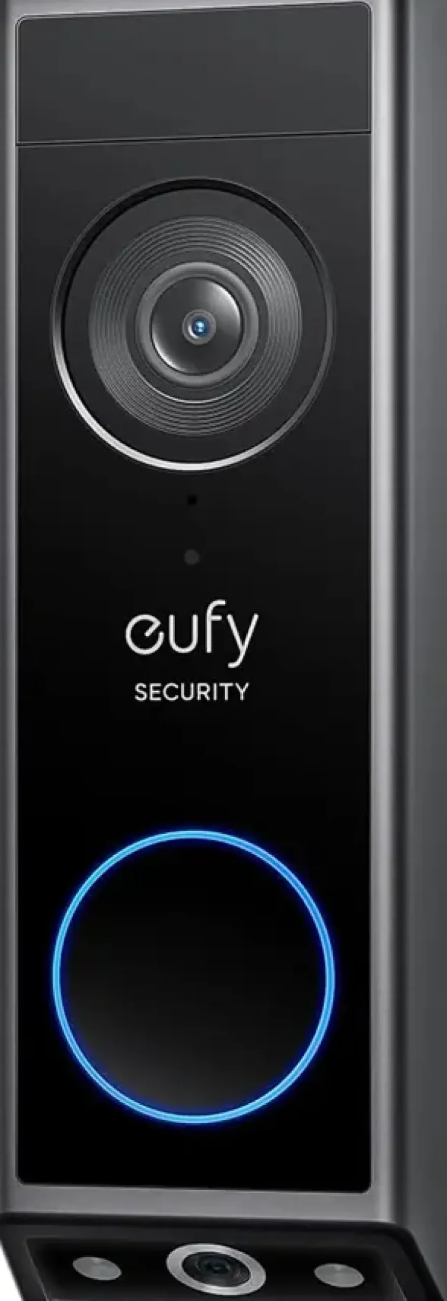 Intercoms & Deurbellen|Elektronische Beveiliging > Eufy Video Deurbel E340 2 camera's Zwart Uitbreiding