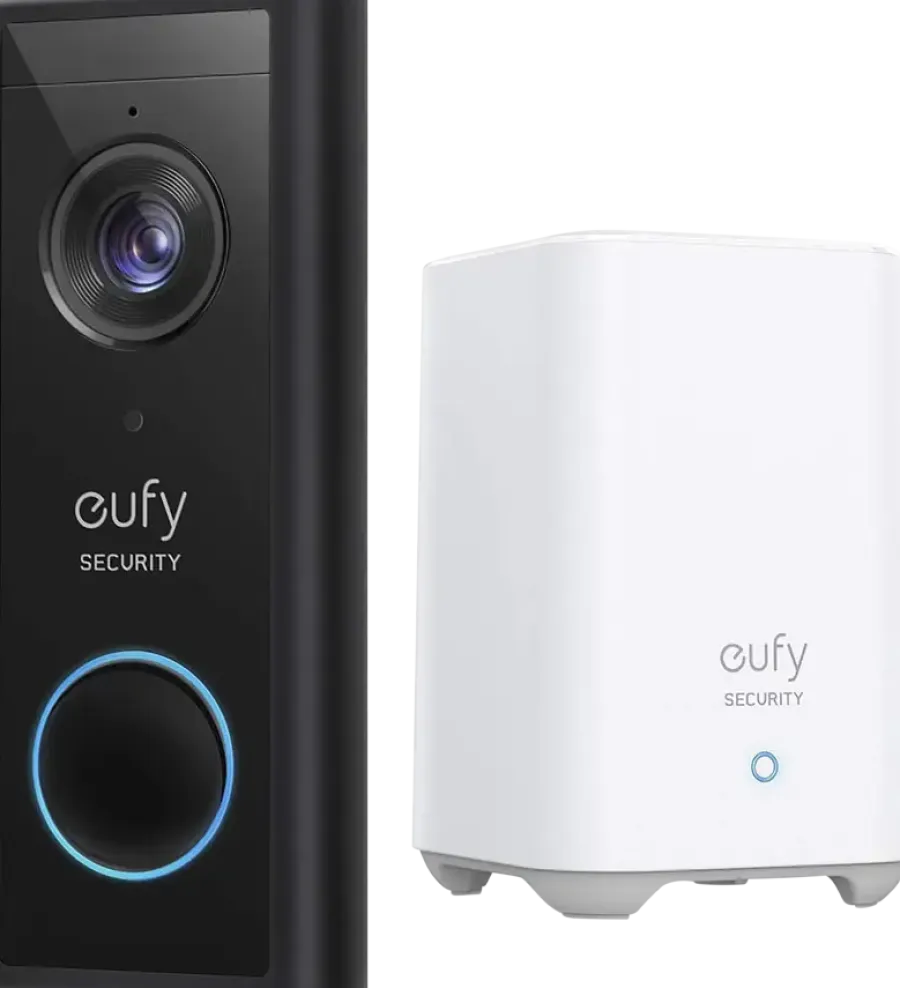 Intercoms & Deurbellen|Elektronische Beveiliging > Eufy Video Deurbel S220 met HomeBase 2