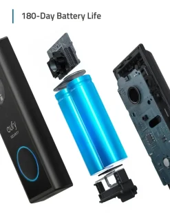 Intercoms & Deurbellen|Elektronische Beveiliging > Eufy Video Deurbel S220 met HomeBase 2