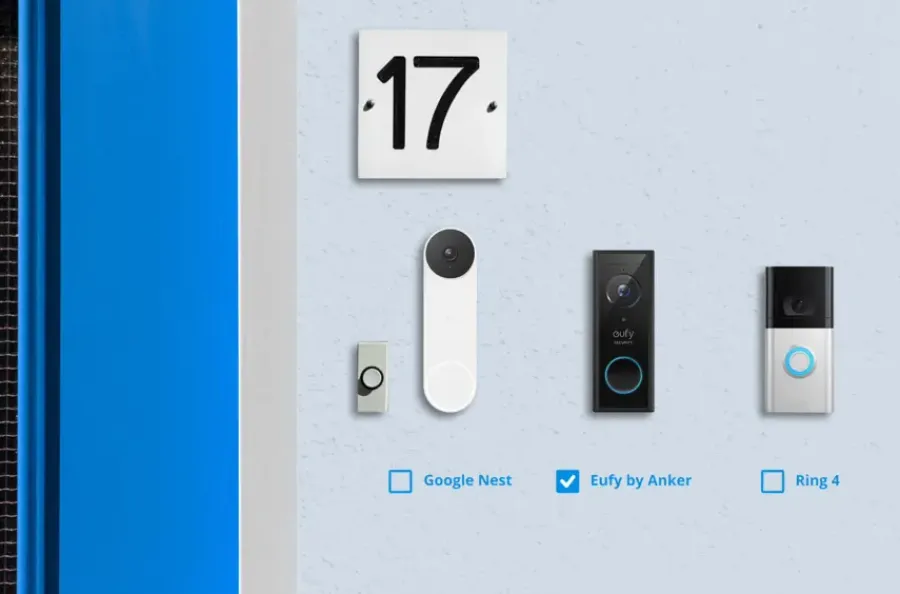 Intercoms & Deurbellen|Elektronische Beveiliging > Eufy Video Deurbel S220 Uitbreiding