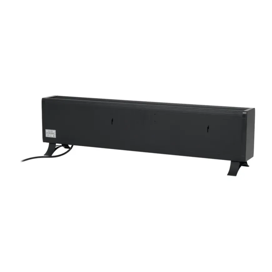 Eurom Alutherm Plint 1000 Watt zwart met WiFi