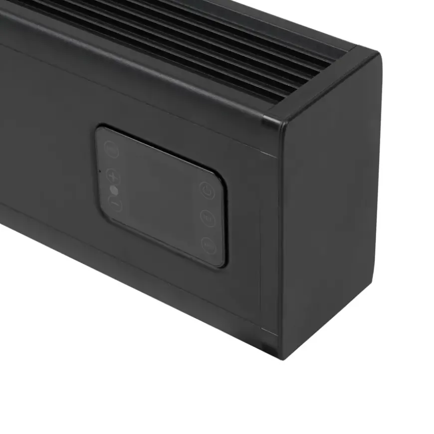 Eurom Alutherm Plint 1000 Watt zwart met WiFi