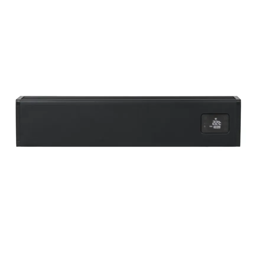 Eurom Alutherm Plint 1000 Watt zwart met WiFi