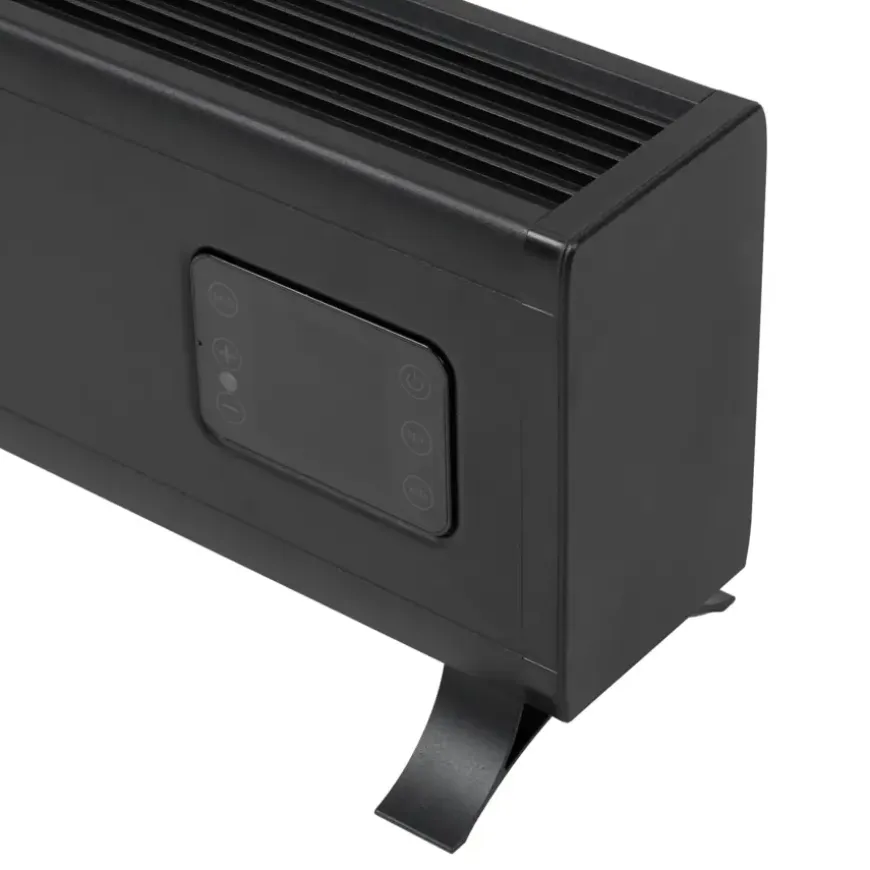 Eurom Alutherm Plint 1000 Watt zwart met WiFi