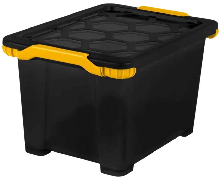 Evo Pro opbergbox DIY antraciet kunststof 15 L