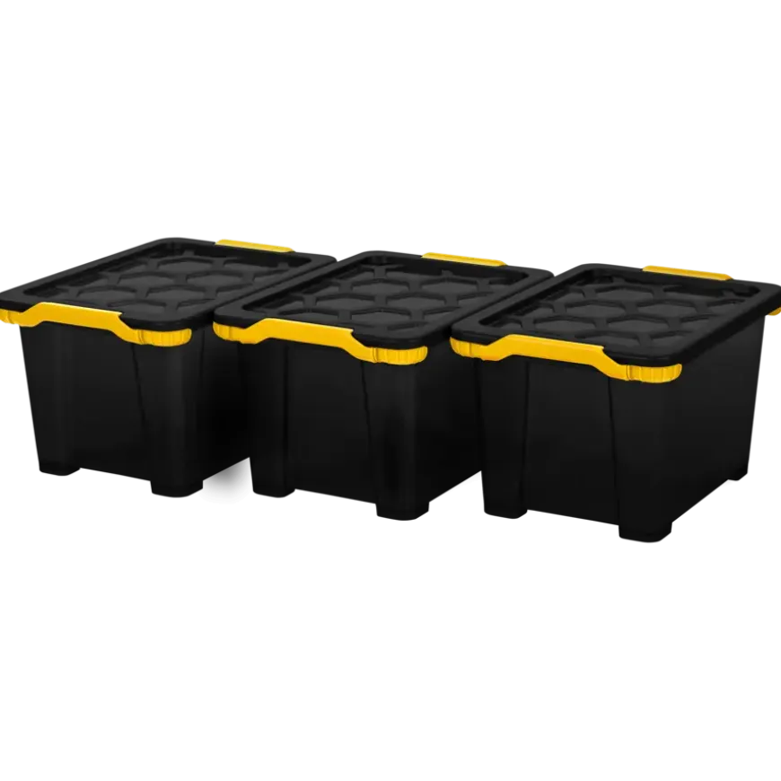 Evo Pro opbergbox DIY antraciet kunststof 15 L