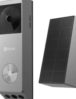 Elektronische Beveiliging > Ezviz EP3X Pro Dual video deurbel draadloos 2K HD met zonnepaneel