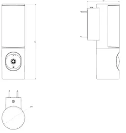 Elektronische Beveiliging > Ezviz LC3 Buitencamera met verlichting