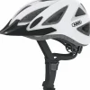 Fietskleding > Abus Fietshelm City Pro shiny white L
