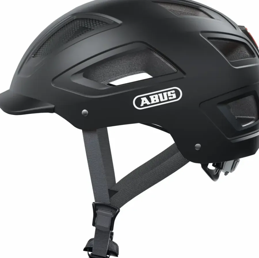 Fietskleding > Abus Fietshelm Hyban 2.0velvet black L