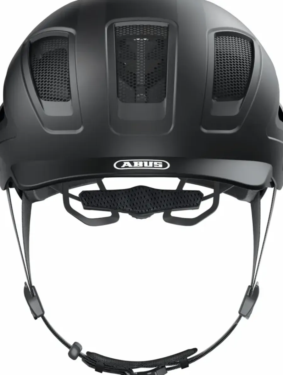 Fietskleding > Abus Fietshelm Hyban 2.0velvet black L