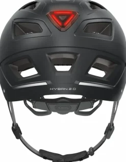 Fietskleding > Abus Fietshelm Hyban 2.0velvet black L
