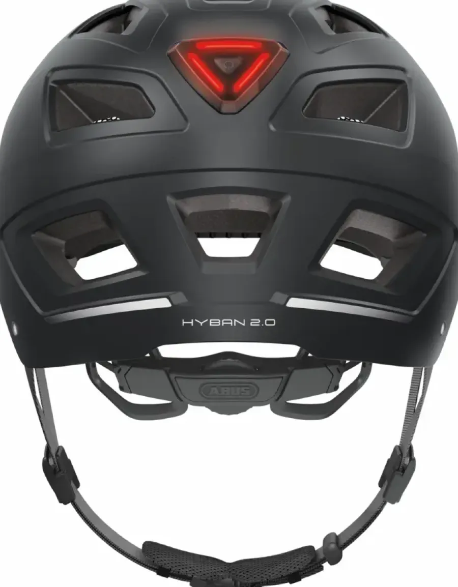 Fietskleding > Abus Fietshelm Hyban 2.0 velvet black XL