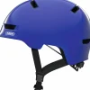 Fietskleding > Abus Fietshelm Youth shiny blue S