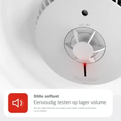 Rookmelders > Fire Angel FireAngel hittemelder met vervangbare batterijen (levensduur 10 jaar)