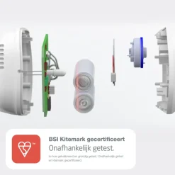 Koolmonoxidemelders > Fire Angel FireAngel Koolmonoxidemelder Inclusief 10 jaar Vervangbare Batterij