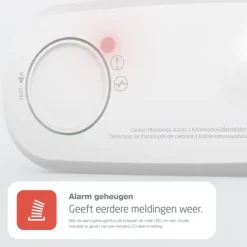 Koolmonoxidemelders > Fire Angel FireAngel Koolmonoxidemelder Inclusief 10 jaar Vervangbare Batterij