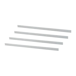 Firststep trapneusprofielset laminaat zilver, voor 4 treden