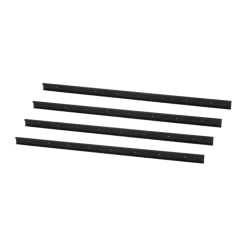Firststep trapneusprofielset laminaat zwart, voor 4 treden