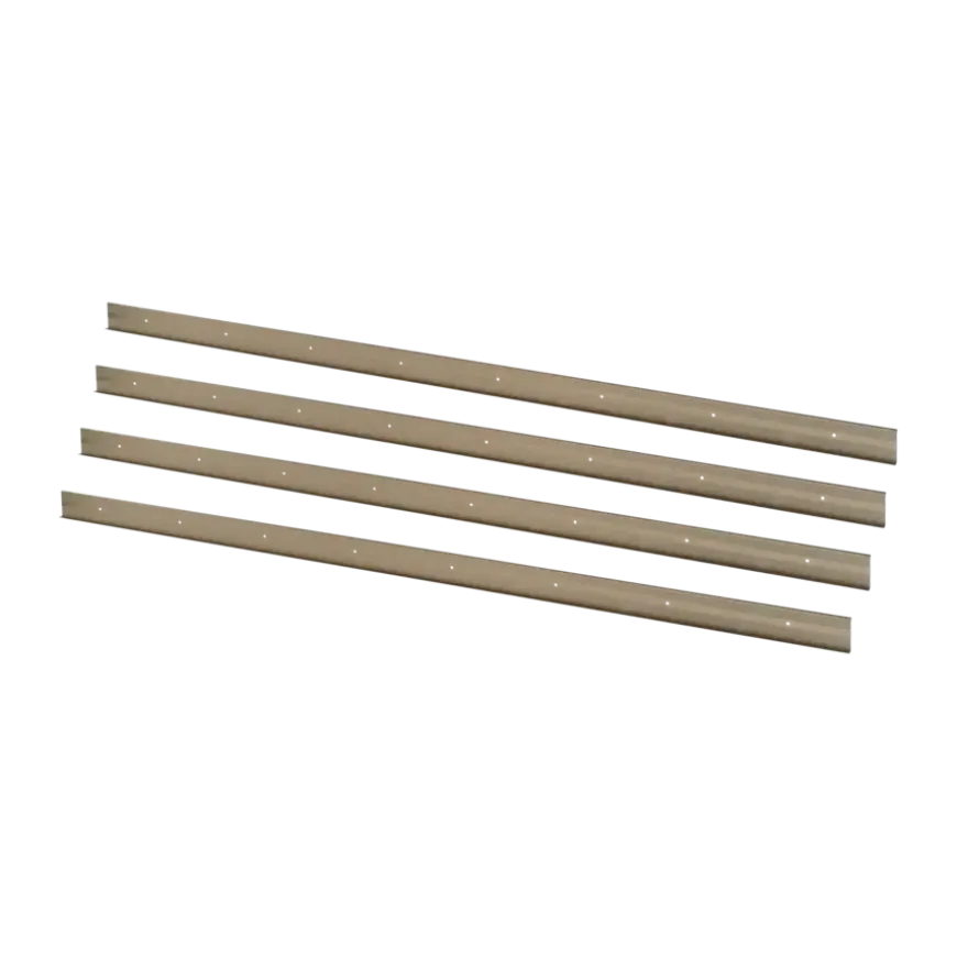 Firststep trapprofiel pvc rvs 128cm 4st