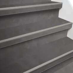 Firststep traprenovatieset pvc-treden beton grijs, 4 stuks
